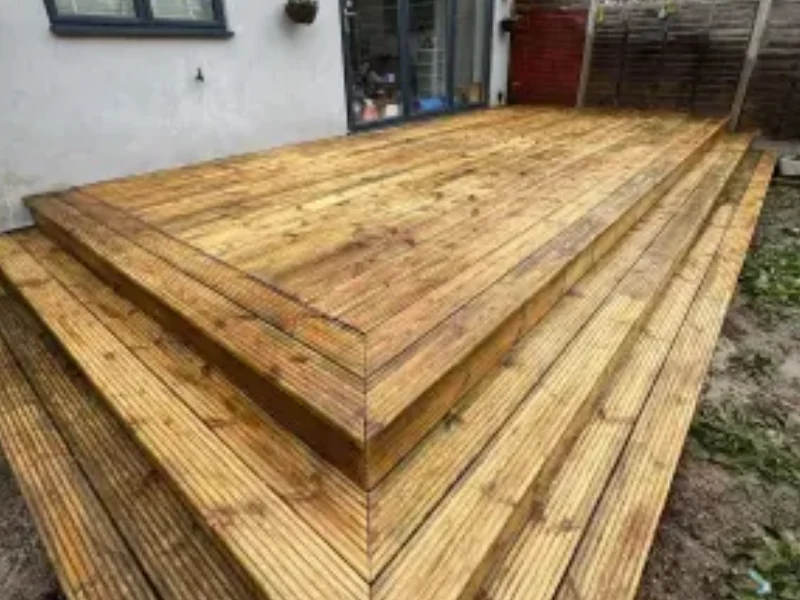 Decking Pressure Washing Harrow